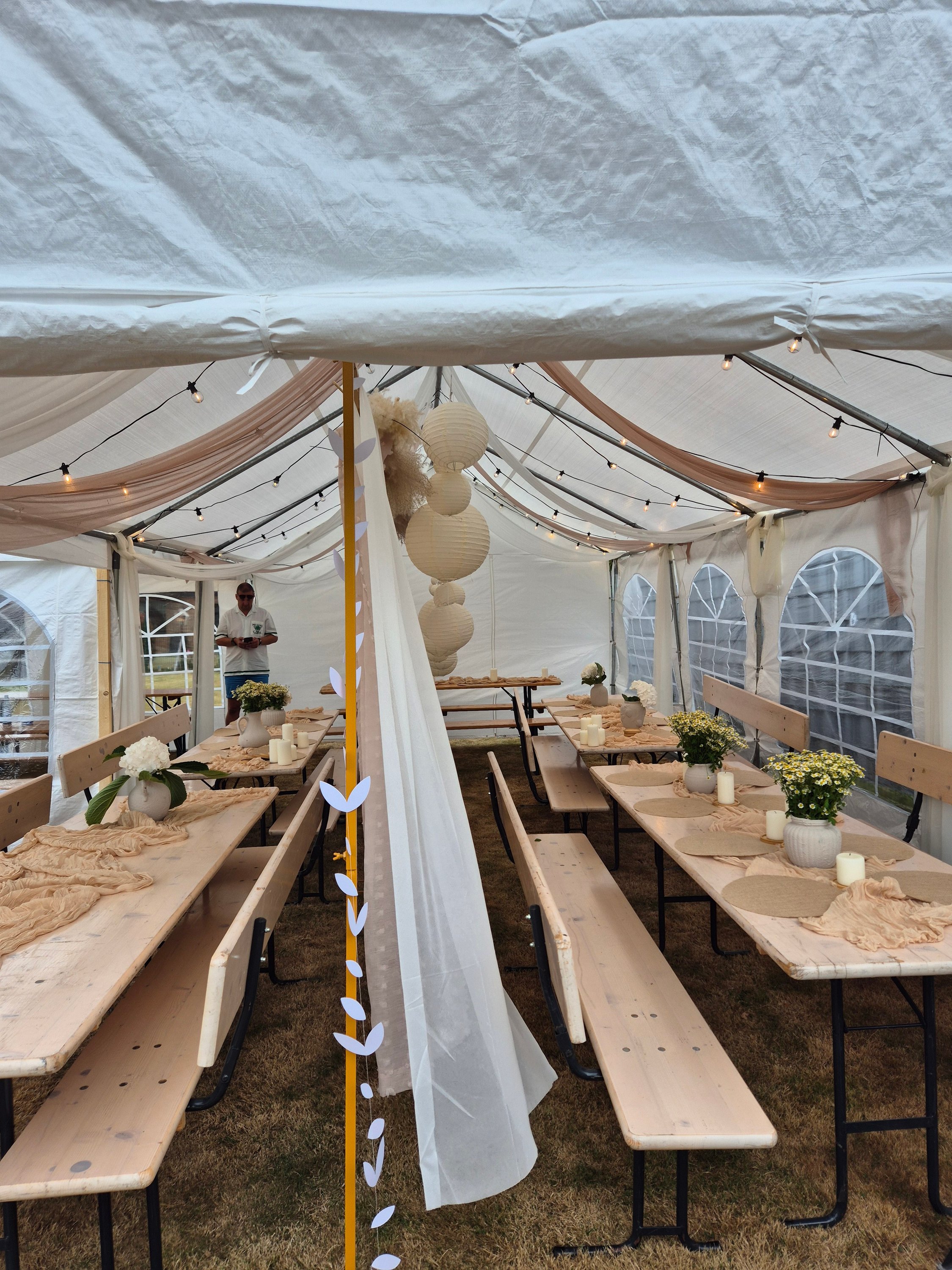 Bryllup partytelt
